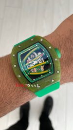 Richard Mille Yohan Blake RM 59-01 Yeşil Replika Saat
