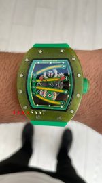 Richard Mille Yohan Blake RM 59-01 Yeşil Replika Saat
