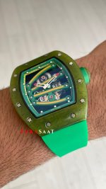 Richard Mille Yohan Blake RM 59-01 Yeşil Replika Saat