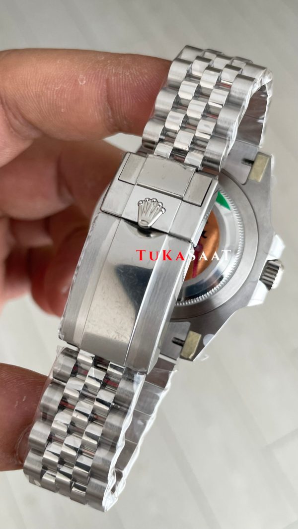 Rolex Batgirl Gmt Master II 126710BLNR Jubilee 40mm DD3285 V4 Super Klon Swiss ETA Saat AR Factory