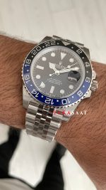 Rolex Batgirl Gmt Master II 126710BLNR Jubilee 40mm DD3285 V4 Super Klon Swiss ETA Saat AR Factory