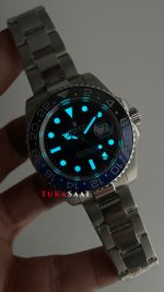 Rolex Batman Gmt Master II 126710BLNR Oyster 40mm Replika Saat