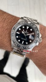 Rolex Bruce Wayne Gmt Master II 126710GRNR Jubilee 40mm DD3285 V4 Super Klon Swiss ETA Saat AR Factory