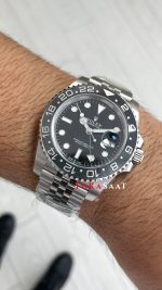 Rolex Bruce Wayne Gmt Master II 126710GRNR Jubilee 40mm DD3285 V4 Swiss ETA Saat Clean Factory
