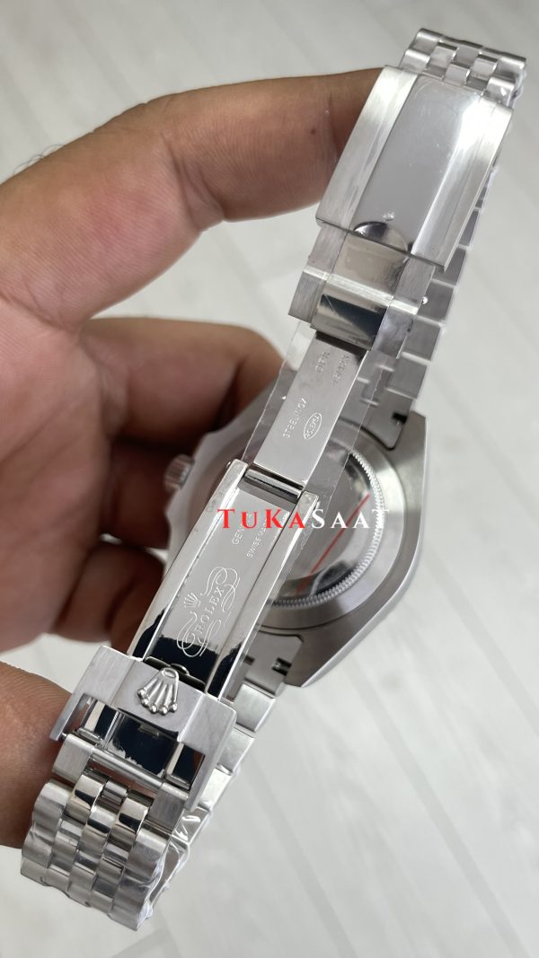 Rolex Bruce Wayne Gmt Master II 126710GRNR Jubilee 40mm Replika Saat Rolex Bruce Wayne Gmt Master II 126710GRNR Jubilee 40mm Replika Saat