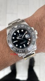 Rolex Bruce Wayne Gmt Master II 126710GRNR Oyster 40mm DD3285 V4 Super Klon Swiss ETA Saat AR Factory
