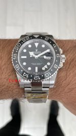 Rolex Bruce Wayne Gmt Master II 126710GRNR Oyster 40mm DD3285 V4 Super Klon Swiss ETA Saat AR Factory