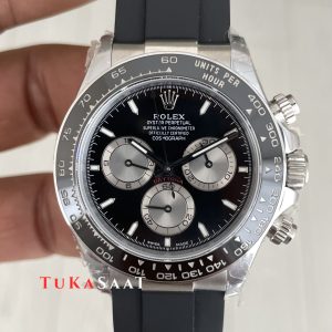Rolex Cosmograph Daytona Baby Le Mans 126519LN Oysterflex 40mm 4131 Super Clone Swiss Eta Saat QF Factory