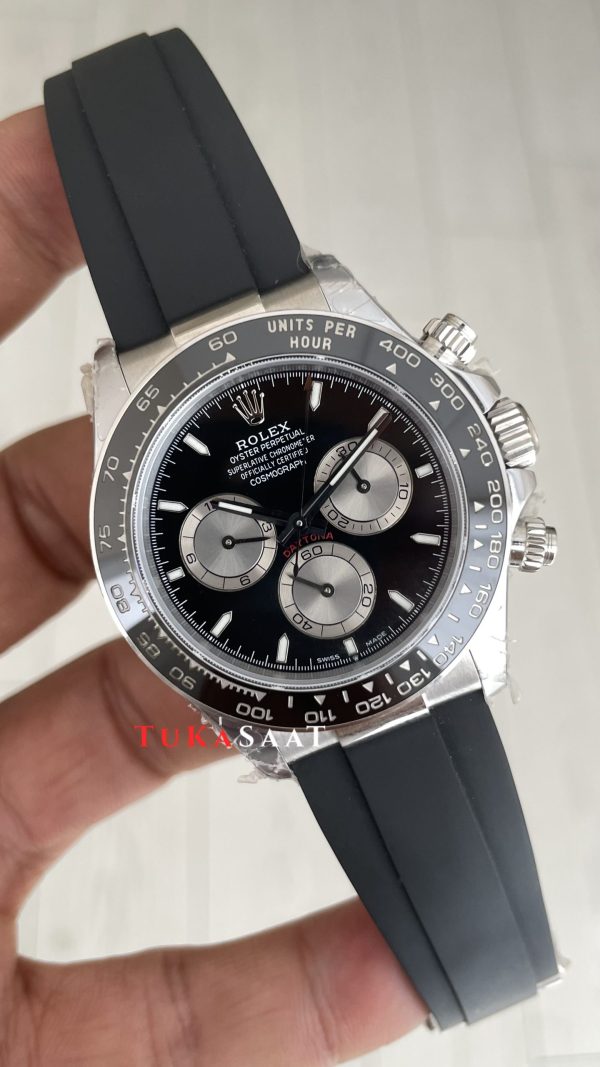 Rolex Cosmograph Daytona Baby Le Mans 126519LN Oysterflex 40mm 4131 Super Clone Swiss Eta Saat QF Factory
