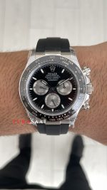 Rolex Cosmograph Daytona Baby Le Mans 126519LN Oysterflex 40mm 4131 Super Clone Swiss Eta Saat QF Factory
