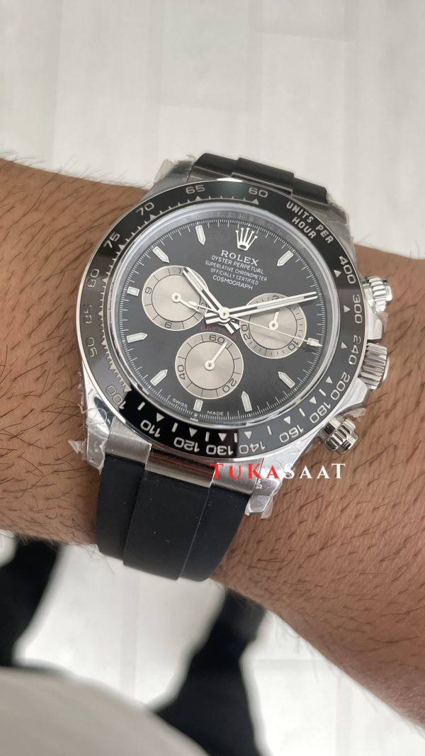 Rolex Cosmograph Daytona Baby Le Mans 126519LN Oysterflex 40mm 4131 Super Clone Swiss Eta Saat QF Factory
