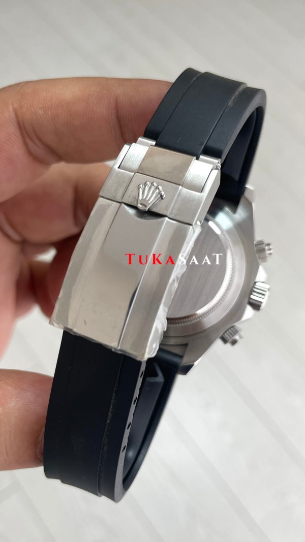 Rolex Cosmograph Daytona Ghost 126519LN Oysterflex Gri Kadran 40mm Replika Saat Rolex Cosmograph Daytona Ghost 126519LN Oysterflex Gri Kadran 40mm Replika Saat