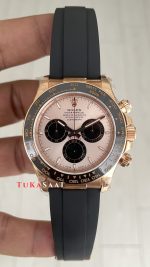 Rolex Cosmograph Daytona Sundust 126515LN Oysterflex 40mm 4131 Super Clone Swiss Eta Saat QF Factory