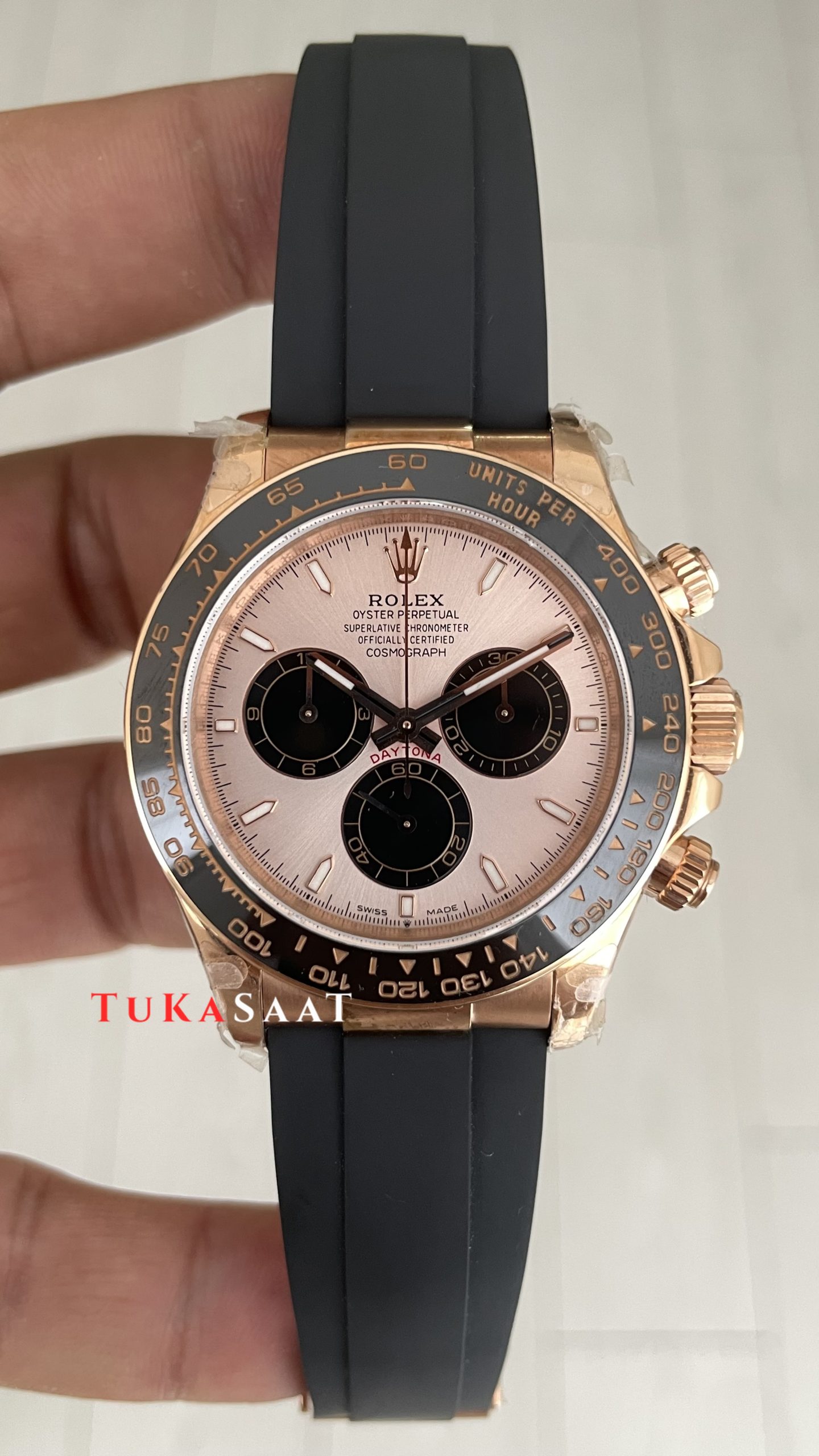 Rolex Cosmograph Daytona Sundust 126515LN Oysterflex 40mm 4131 Super Clone Swiss Eta Saat QF Factory Rolex Cosmograph Daytona Sundust 126515LN Oysterflex 40mm 4131 Super Clone Swiss Eta Saat QF Factory