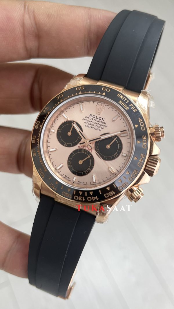 Rolex Cosmograph Daytona Sundust 126515LN Oysterflex 40mm 4131 Super Clone Swiss Eta Saat QF Factory Rolex Cosmograph Daytona Sundust 126515LN Oysterflex 40mm 4131 Super Clone Swiss Eta Saat QF Factory