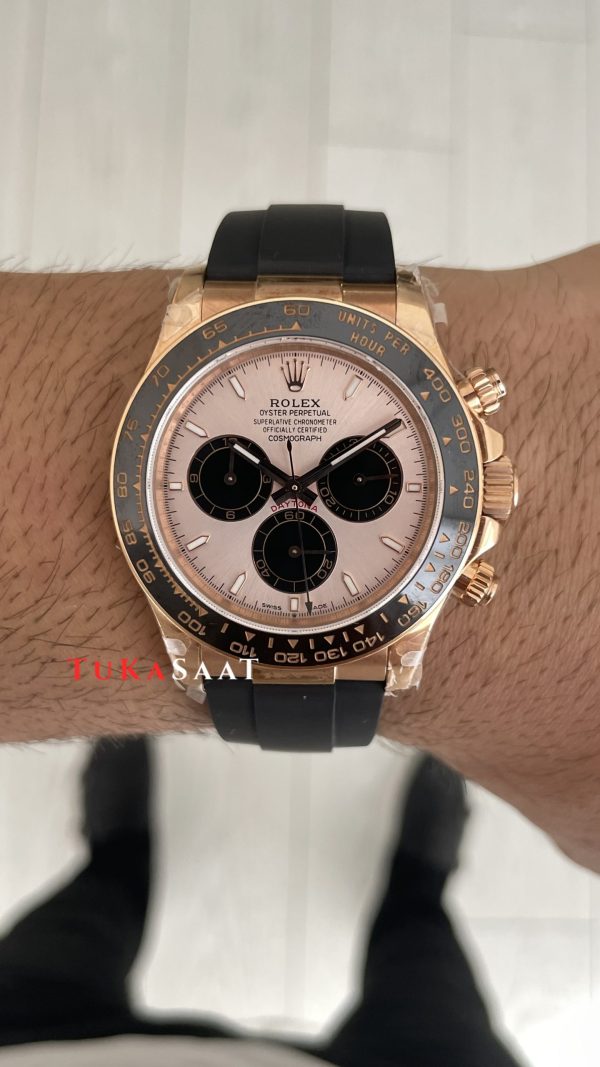 Rolex Cosmograph Daytona Sundust 126515LN Oysterflex 40mm 4131 Super Clone Swiss Eta Saat QF Factory Rolex Cosmograph Daytona Sundust 126515LN Oysterflex 40mm 4131 Super Clone Swiss Eta Saat QF Factory