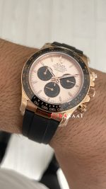Rolex Cosmograph Daytona Sundust 126515LN Oysterflex 40mm 4131 Super Clone Swiss Eta Saat QF Factory
