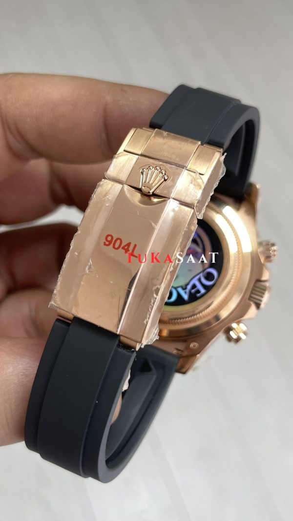 Rolex Cosmograph Daytona Sundust 126515LN Oysterflex 40mm 4131 Super Clone Swiss Eta Saat QF Factory Rolex Cosmograph Daytona Sundust 126515LN Oysterflex 40mm 4131 Super Clone Swiss Eta Saat QF Factory
