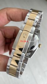 Rolex Datejust Beyaz 126233 Oyster Two Tone Gold 36mm Replika Saat