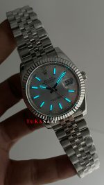 Rolex Datejust Beyaz 126334 Jubilee 41mm Replika Saat