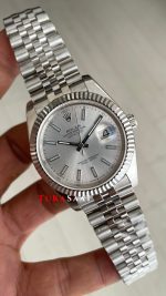 Rolex Datejust Beyaz 126334 Jubilee 41mm Replika Saat