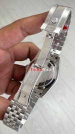 Rolex Datejust Beyaz 126334 Jubilee 41mm Replika Saat