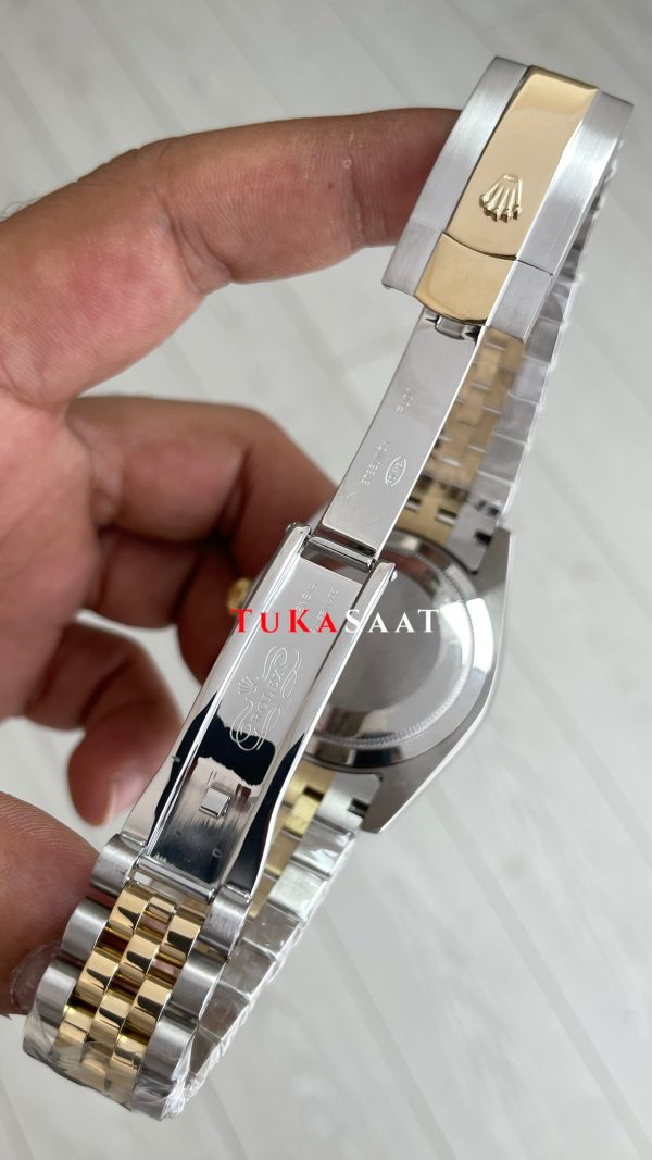 Rolex Datejust Beyaz Kadran 126333 Jubilee Two Tone Gold 41mm Replika Saat Rolex Datejust Beyaz Kadran 126333 Jubilee Two Tone Gold 41mm Replika Saat