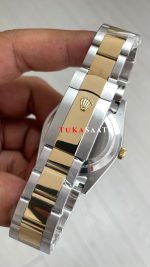 Rolex Datejust Beyaz 126333 Oyster Two Tone Gold 41mm Replika Saat
