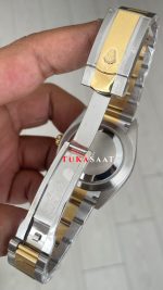 Rolex Datejust Beyaz Kadran 126333 Oyster Two Tone Gold 41mm Swiss ETA Saat Copy Clean