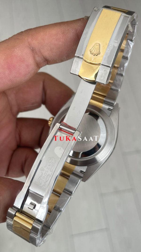 Rolex Datejust Beyaz Kadran 126333 Oyster Two Tone Gold 41mm Swiss ETA Saat Copy Clean Rolex Datejust Beyaz Kadran 126333 Oyster Two Tone Gold 41mm Swiss ETA Saat Copy Clean
