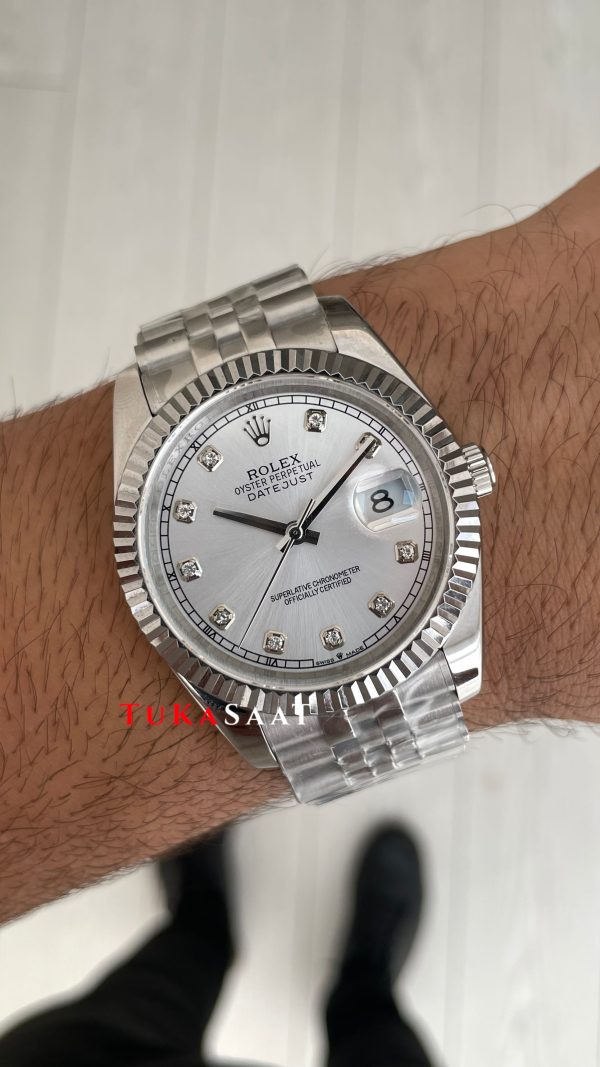 Rolex Datejust Beyaz Taşlı 126334 White Diamond Jubilee 41mm Replika Saat Rolex Datejust Beyaz Taşlı 126334 White Diamond Jubilee 41mm Replika Saat