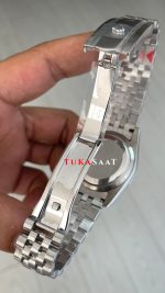 Rolex Datejust Taşlı Beyaz Kadın Saati 126233 Mother of Pearl Diamond White Dial Two Tone 36 mm Jubilee Replika Saat