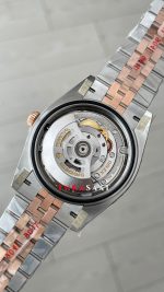 Rolex Datejust Chocolate 126331 Jubilee Rose Two Tone 41mm DD3235 V2 Super Clone Swiss ETA Saat AR Factory
