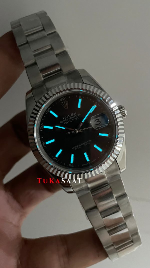 Rolex Datejust Gri Kadran 126334 Oyster Rhodium Grey 41mm Replika Saat Rolex Datejust Gri Kadran 126334 Oyster Rhodium Grey 41mm Replika Saat