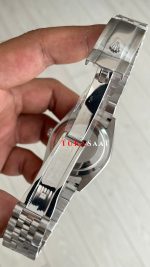 Rolex Datejust Gri Taşlı 126334 Rhodium Diamond Jubilee 41mm Replika Saat