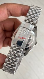 Rolex Datejust Gri Taşlı 126334 Rhodium Diamond Jubilee 41mm Replika Saat
