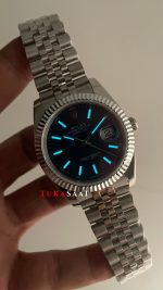 Rolex Datejust Mavi 126334 Jubilee Blue 41mm Replika Saat
