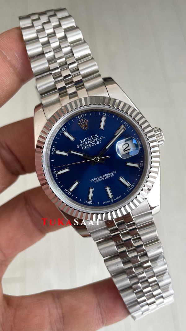 Rolex Datejust Mavi 126334 Jubilee Blue 41mm Replika Saat Rolex Datejust Mavi 126334 Jubilee Blue 41mm Replika Saat