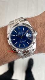 Rolex Datejust Mavi 126334 Jubilee Blue 41mm Replika Saat