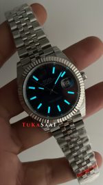 Rolex Datejust Mavi 126334 Jubilee Blue Dial 41mm Swiss ETA Saat Copy Clean