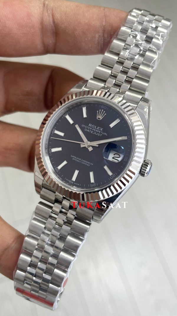 Rolex Datejust Mavi 126334 Jubilee Blue Dial 41mm Swiss ETA Saat Copy Clean Rolex Datejust Mavi 126334 Jubilee Blue Dial 41mm Swiss ETA Saat Copy Clean