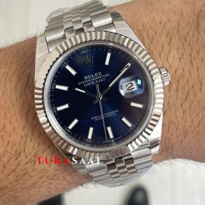 Rolex Datejust Mavi 126334 Jubilee Blue Dial 41mm Swiss ETA Saat Copy Clean