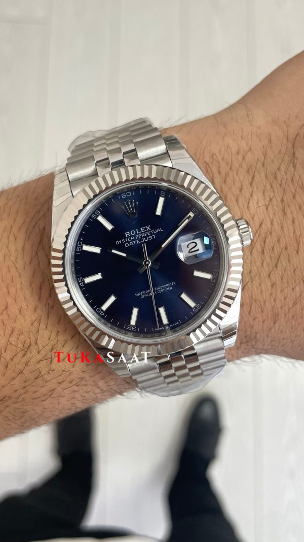 Rolex Datejust Mavi 126334 Jubilee Blue Dial 41mm Swiss ETA Saat Copy Clean Rolex Datejust Mavi 126334 Jubilee Blue Dial 41mm Swiss ETA Saat Copy Clean