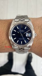 Rolex Datejust Mavi 126334 Jubilee Blue Dial 41mm Swiss ETA Saat Copy Clean