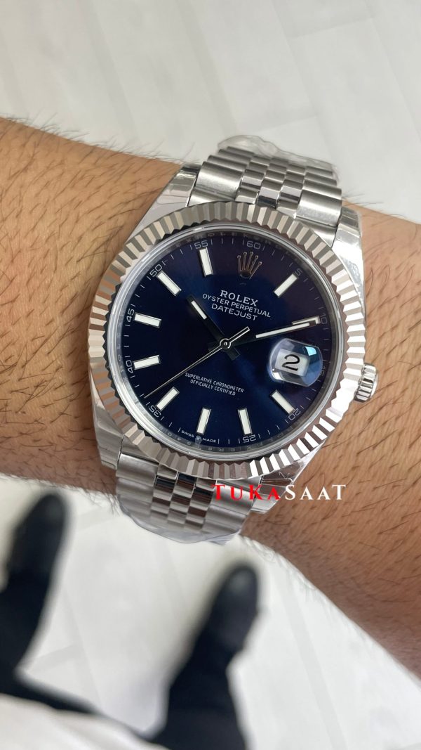 Rolex Datejust Mavi 126334 Jubilee Blue Dial 41mm Swiss ETA Saat Copy Clean Rolex Datejust Mavi 126334 Jubilee Blue Dial 41mm Swiss ETA Saat Copy Clean