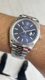 Rolex Datejust Mavi 126334 Jubilee Blue Dial 41mm Swiss ETA Saat Copy Clean