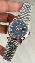 Rolex Datejust Mavi Taşlı 126334 Jubilee Blue Diamond Dial 41mm Swiss ETA Saat Copy Clean