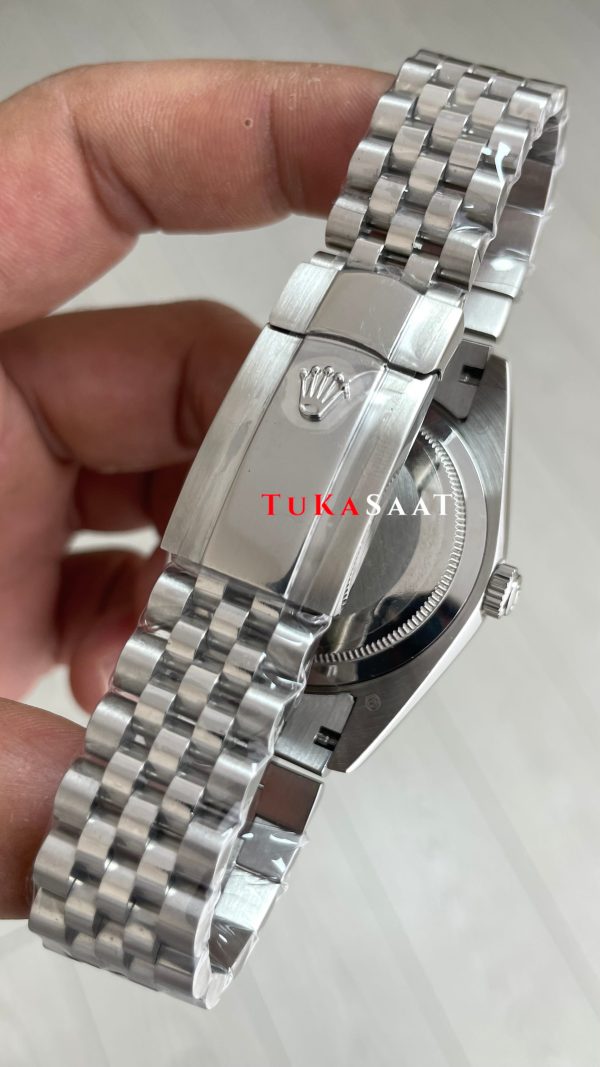 Rolex Datejust Siyah 126334 Jubilee Black 41mm Replika Saat Rolex Datejust Siyah 126334 Jubilee Black 41mm Replika Saat