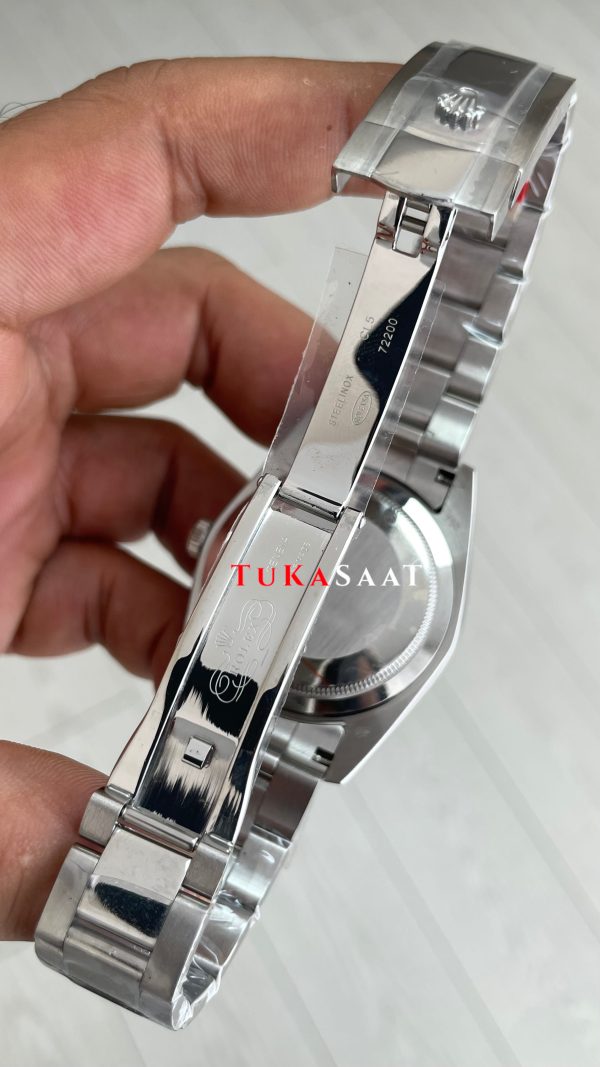Rolex Datejust Siyah 126334 Oyster 41mm Replika Saat