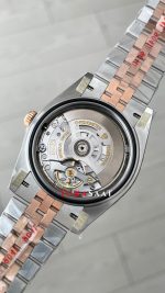Rolex Datejust Wimbledon 126331 Jubilee Rose Two Tone 41mm DD3235 V2 Super Clone Swiss ETA Saat AR Factory